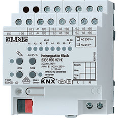 Jung KNX Actor de calefacción 6 vías 230/24V - 2336REGHZHE
