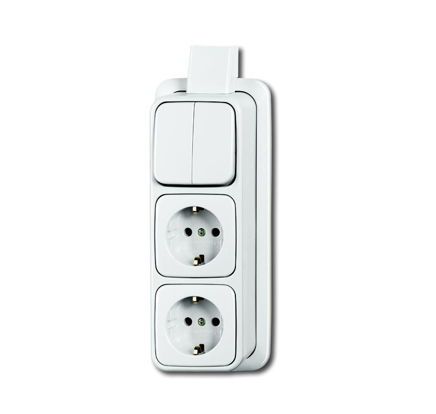 ABB Serie de interruptores y tomas de corriente combinados Busch-Jaeger - 2CKA001686A0017