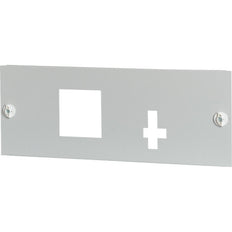 Placa frontal Eaton Acero 1xNZM1+XFI Horizontal 200x800mm - 174378