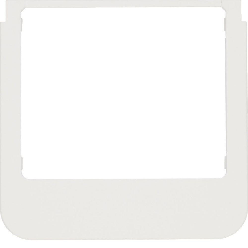 Hager Berker Marco de Diseño Redondeado Blanco Polar Mate - WD1111 [2 piezas]