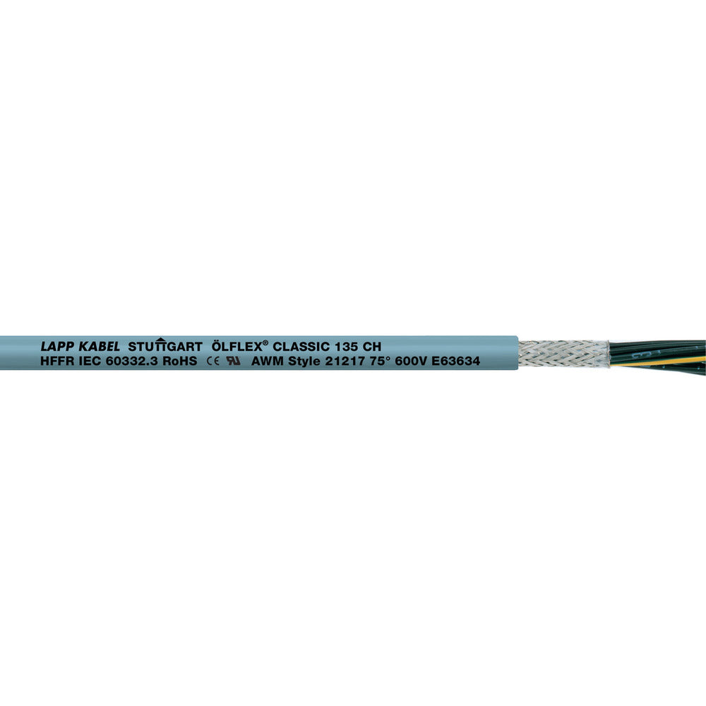 Olflex Classic 135 Ch 3G1.5 Libre De Halógenos Cable De Control - 1123307 [10 Metros]