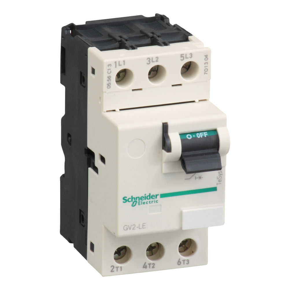 Schneider Electric GV2LE10 Interruptor De Circuito Para Motor 6.3A - GV2LE10