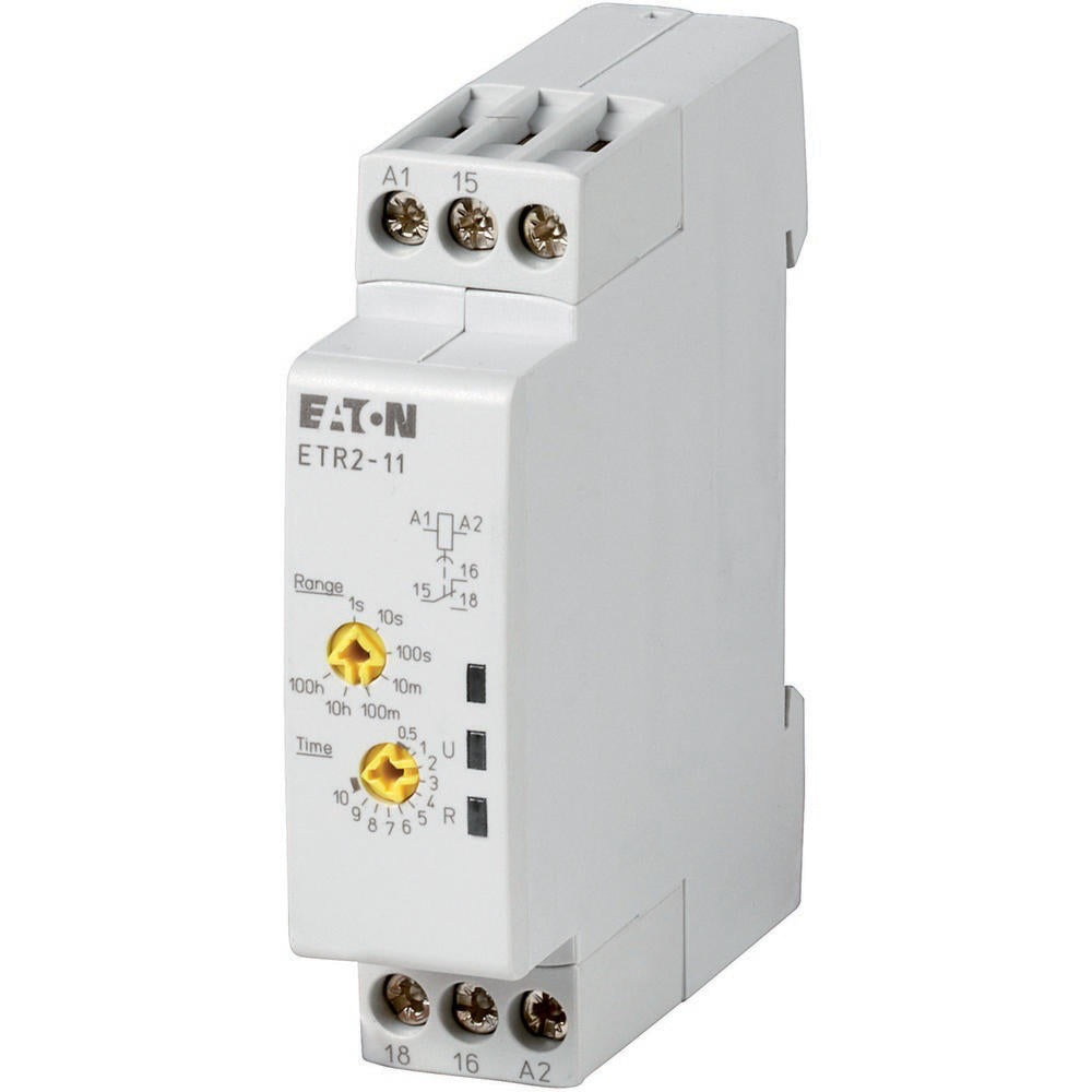 Eaton ETR2-11 Relé De Temporización Electrónico 24-240V CA/CC - 262684
