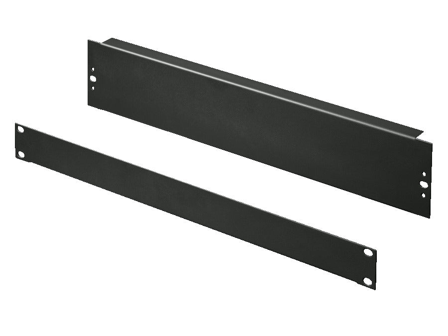 Rittal 1U 19-Pulgadas Panel De Cierre Negro RAL9005 - 7151005 [2 Piezas]