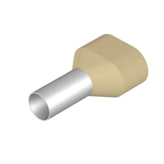 Terminal De Doble Hilo 10mm² Cobre Electrogalvanizado - 9004940000 [20 Piezas] [40 Piezas]