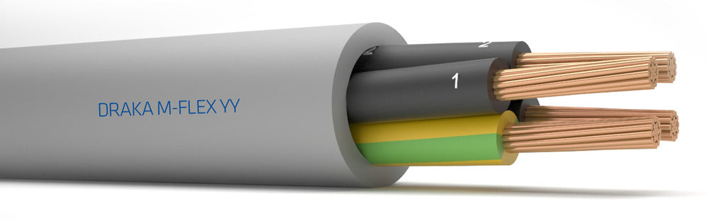 Cable De Control M-Flex YY 3G2.5mm 300/500V Gris - 131965 [10 Metros]
