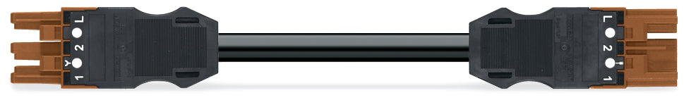 Wago Cable Interconectado Preensamblado De 3 Polos 2M Marrón - 771-9973/006-205