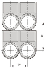 Eaton Rmq-Titan Soporte De Etiqueta Con Texto De Fallo - 216498 [5 Piezas]