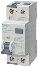 Interruptor RCBO Siemens 6A 30mA Tipo A 10kA - 5SU13547KK06