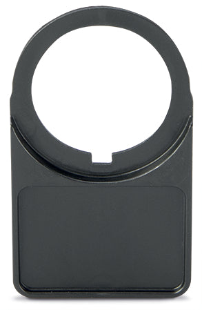 Marco De Botón Universal Wago 27x19mm Negro - 210-853 [20 Piezas]