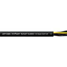 Lapp Olflex Classic 110 Negro 4G0.75 Cable De Control - 1120235 [20 Metros]