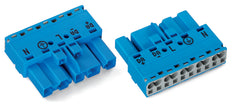 Wago Winsta Midi Conector Macho De 5 Pines Azul - 770-1115 [2 Piezas]