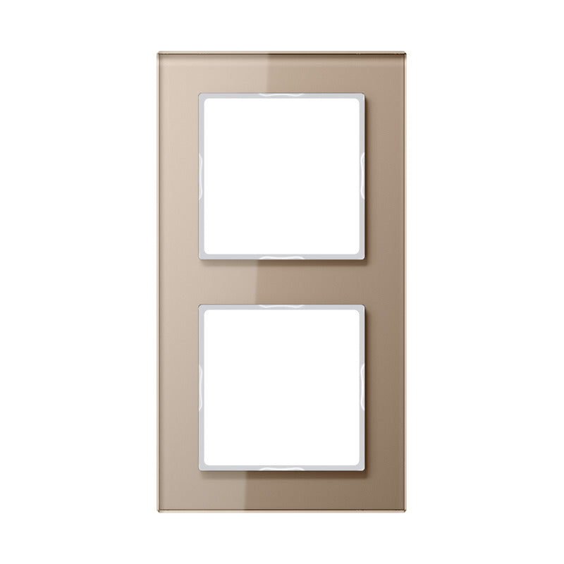 Jung A-Creation Marco Doble De Vidrio Tapa Champagne - AC582GLCH
