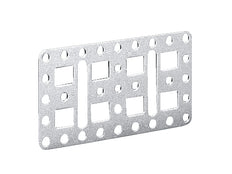 Rittal PS4532 Placa De Acero De Fijación - 4532000 [4 Piezas]