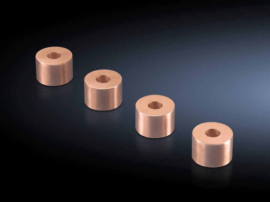 Rittal SV Espaciador De Cobre Rollo 30mm X 20mm 13mm Agujero - 9676503 [4 Piezas]