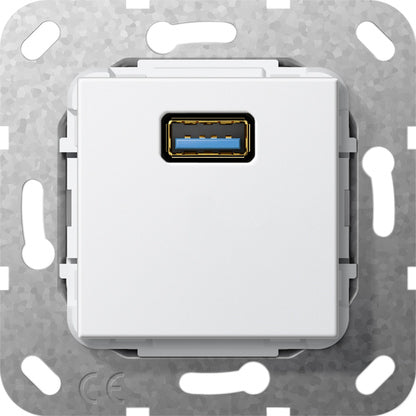 Gira Usb 3.0 Tipo A Cambiador De Género Insertar Blanco - 568203