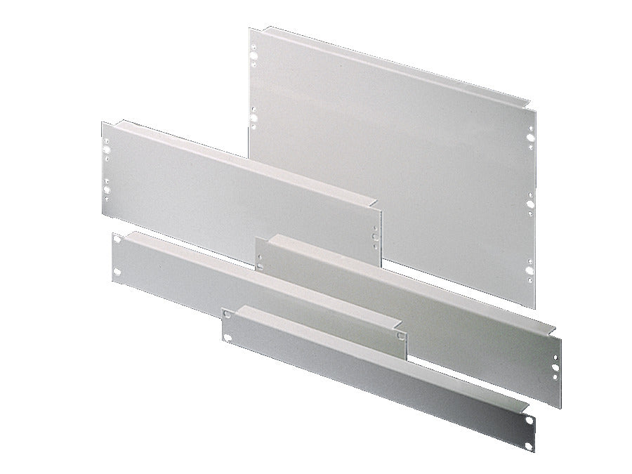 Rittal 3U 19-Pulgadas Panel De Cierre RAL7035 - 7153035 [2 Piezas]