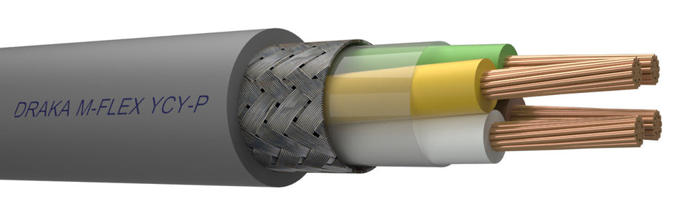 Draka M-Flex YCY-P Cable De Control Apantallado 2x2x0.5 - 126680 [10 Metros]