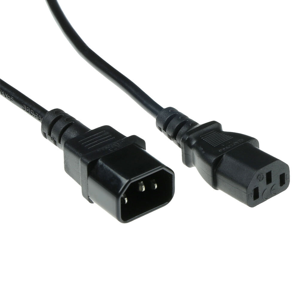 C13 A C14 Cable De Alimentación Negro 1.8M 10A - AK5030