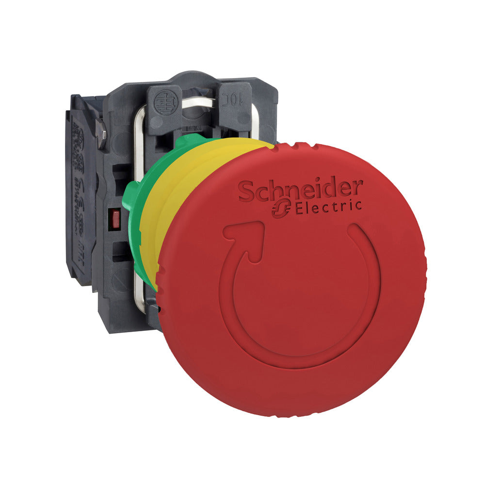 Schneider Electric XB5 Botón De Parada De Emergencia 40mm - XB5AS8444