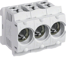 Soporte De Fusible Hager De 3 Polos D01 E14 16A 400V Montaje En Riel DIN - LD047 [3 Piezas]