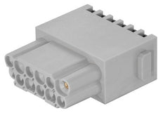 Harting Han DD Cierre Rápido 12-Contacto Femenino Módulo 10A - 09140122734 [2 Piezas]