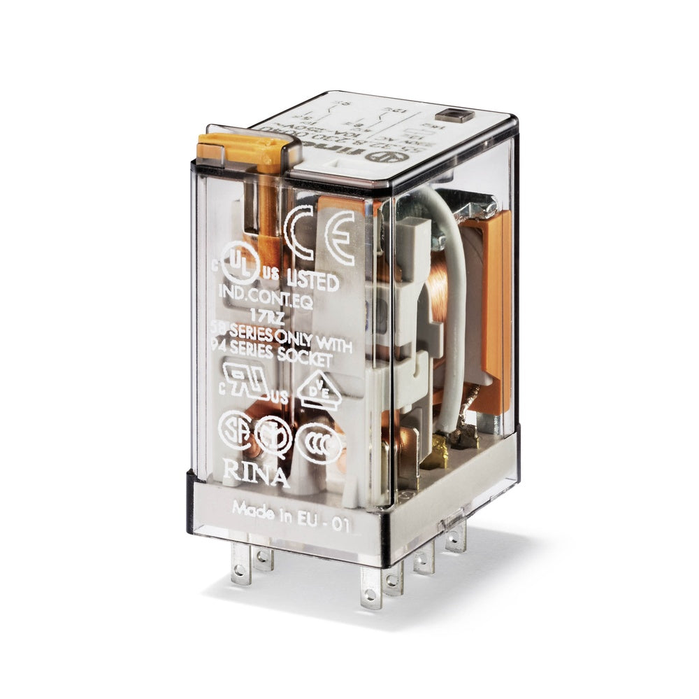 Finder 55.32 Relé CO Industrial Doble 10A 230VAC - 55.32.8.230.0040