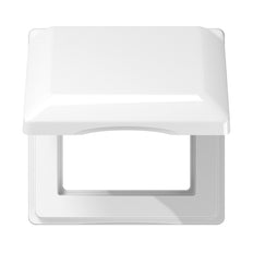 JUNG AS Rango IP44 Tapa Plegable Blanco Alpino Sencillo - AS581BFKLWW