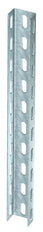 Soporte De Acero Galvanizado En U 50x30x700mm Perforado - 6342312
