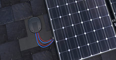 Teja De Entrada De Cable Solar PV Universal Para Techos A Dos Aguas - 0770206