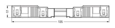 WAGO 770-114 Conector De Alivio De Tensión De 4 Polos Negro - 770-114