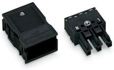 Wago 770-103 Conector Femenino De 3 Polos Con Alivio De Tensión - 770-103 [2 Piezas]