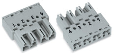 Wago 770-254 Winsta Midi Conector Enchufe Gris De 4 Pines - 770-254 [2 Piezas]
