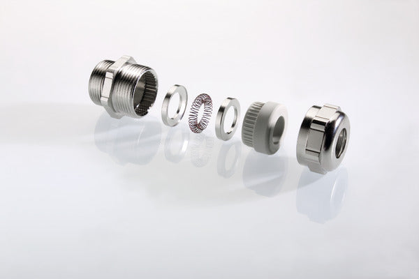 Pflitsch EMC Pasacables M63 Latón Niquelado - 2637551S21