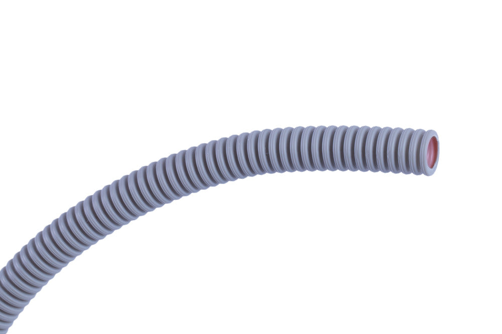 Pipelife Libre De Halógenos Conducto Flexible 16mm 100M Gris - 1396330123 [100 Metros]