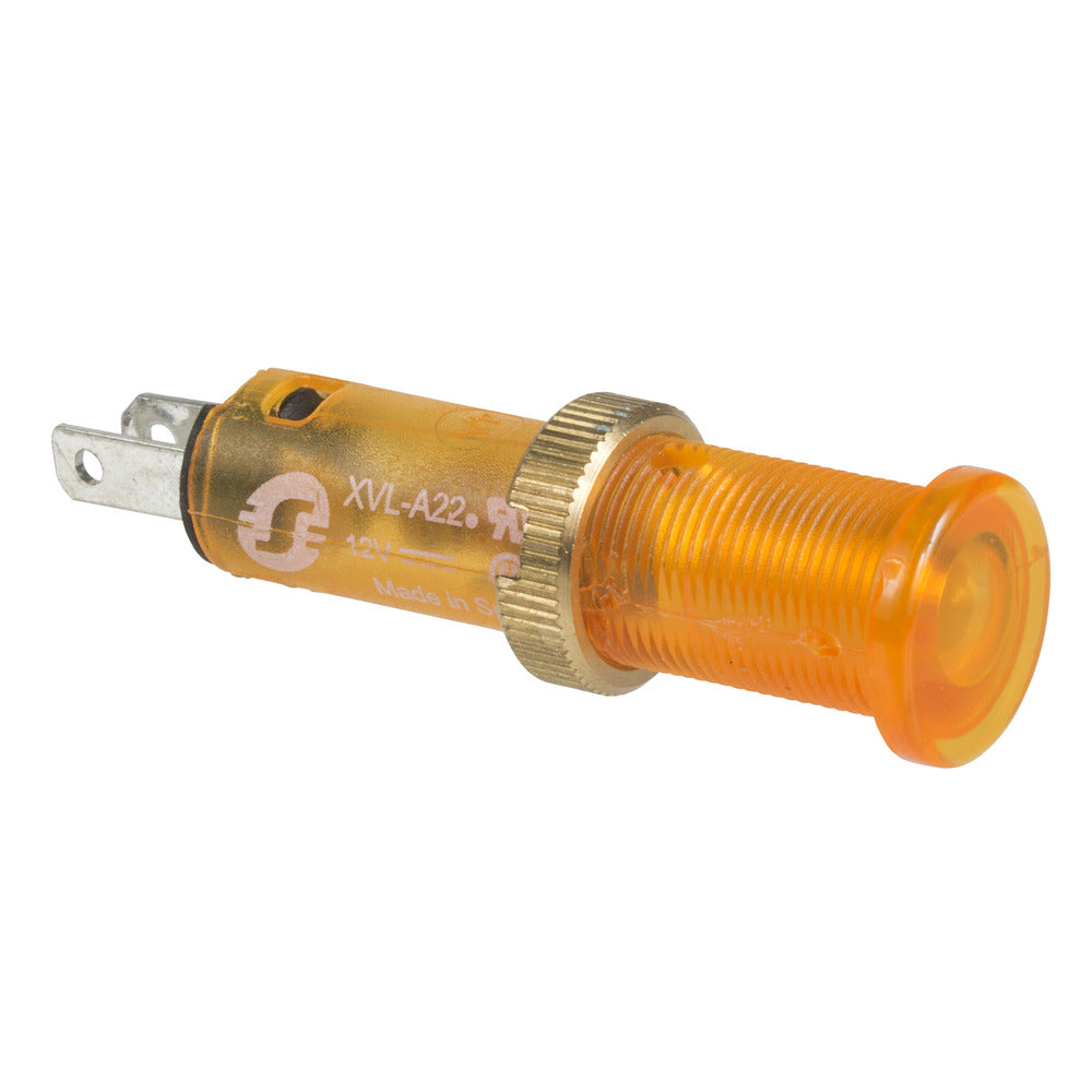 Schneider Harmony XVL Luz Piloto Redonda LED 24V Amarillo IP40 - XVLA235