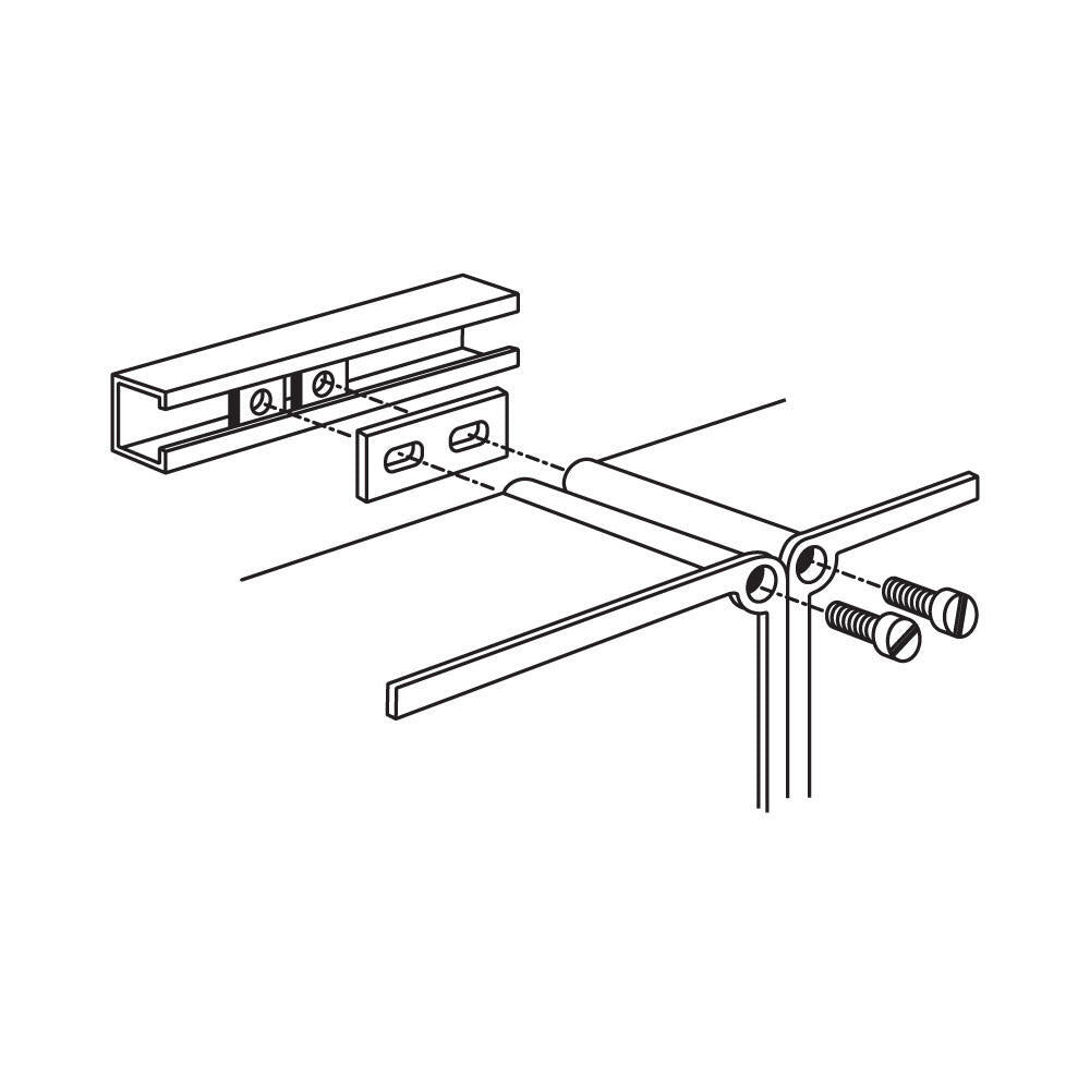Eaton Halyester Tira De Relleno 20x45mm Para Fijación Para Perfil - 1042253 [5 Piezas]