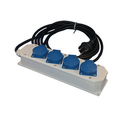 Hateha Caja De Distribución De Energía De 4 Tomas 16A 230V IP44 - 12.212.011