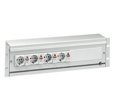 Rittal 19-Pulgadas 3U Caja De Energía Unidad De Distribución De Potencia - 7480035