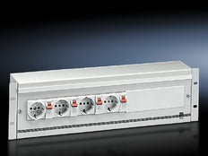Rittal 19-Pulgadas 3U Caja De Energía Unidad De Distribución De Potencia - 7480035