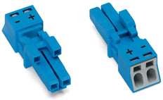Wago 890-1102 Conector Femenino De 2 Polos 250V 16A Azul - 890-1102 [2 Piezas]