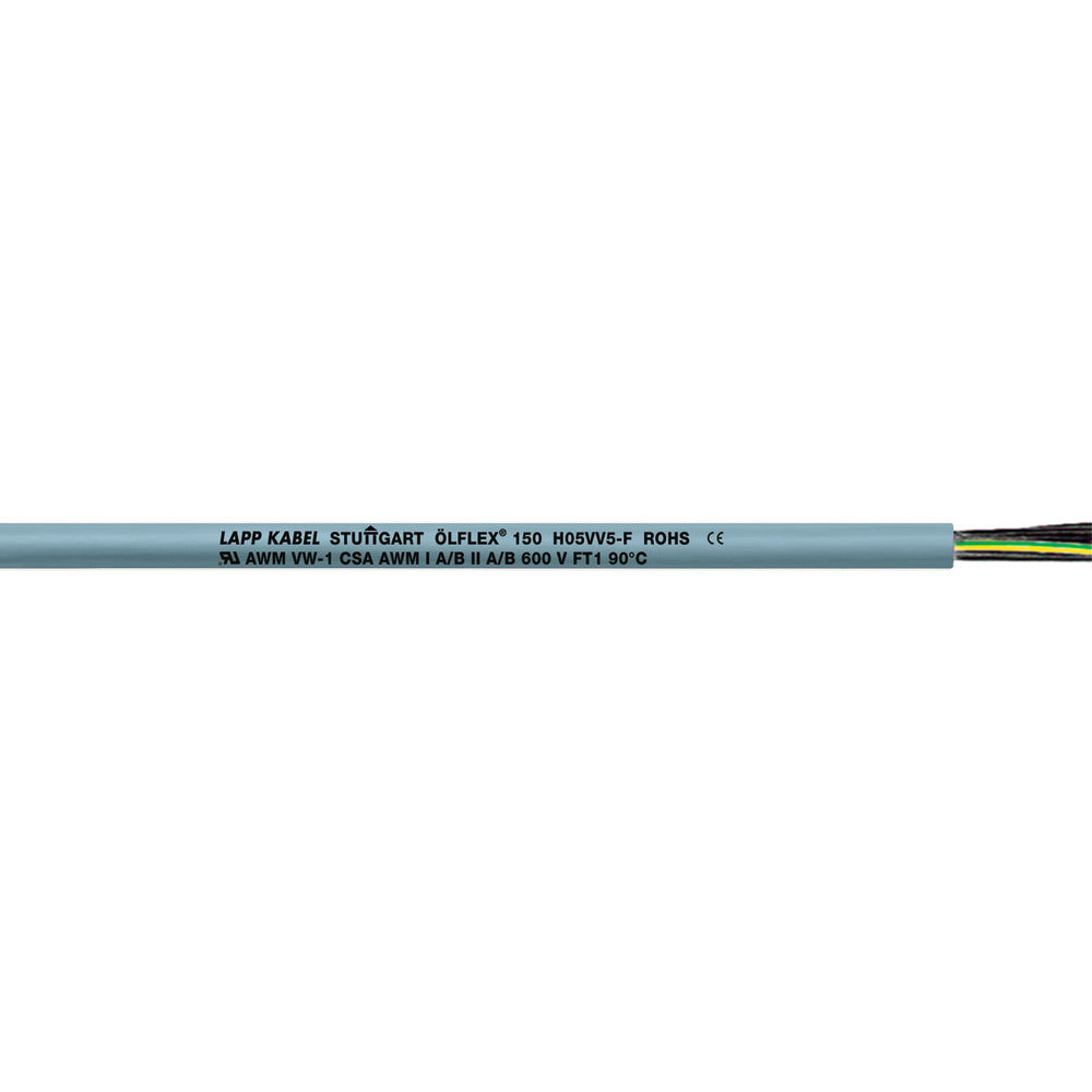 Lapp Olflex 150 Cable De Control 2x0.5mm² - 0015002 [50 Metros]