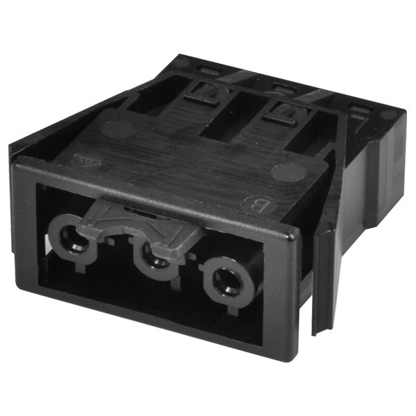 AC166 Conector De Chasis Femenino De 3 Polos Con Bloqueo - 168863V [10 Piezas]