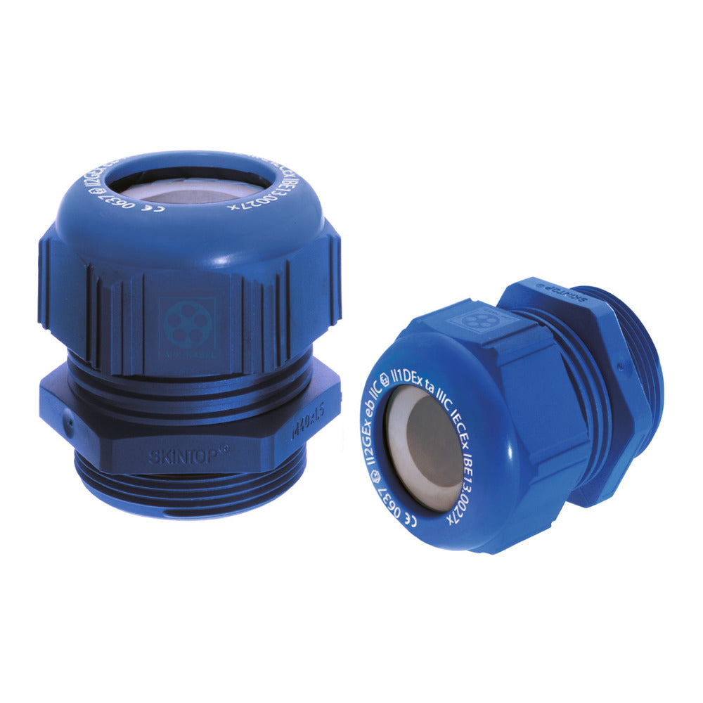 SKINTOP KR-M 16 ATEX Plus Cable Gland Blue - 54115415 [5 Piezas]