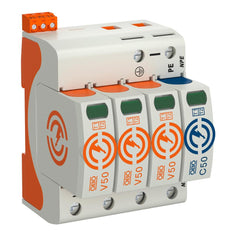 OBO V50 Tipo 1+2 Pararrayos 280V 50kA - 5093533