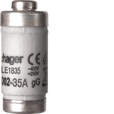 Enlace De Fusible D02 35A 400V Clase Gg Con Indicador - Le1835 [10 Piezas]