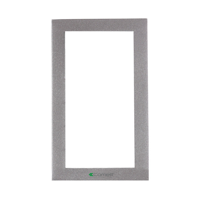 Comelit Ikall Marco De Aluminio Plateado De 2 Módulos - 3311/2S