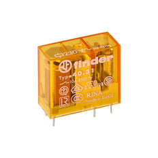 Finder 40.31 Relé PCB 10A 230VAC Monopolar - 40.31.8.230.0000