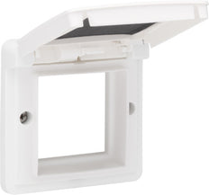 Marco Adaptador Plegable IP55 45x45mm Para Módulos De Datos - 701-85000