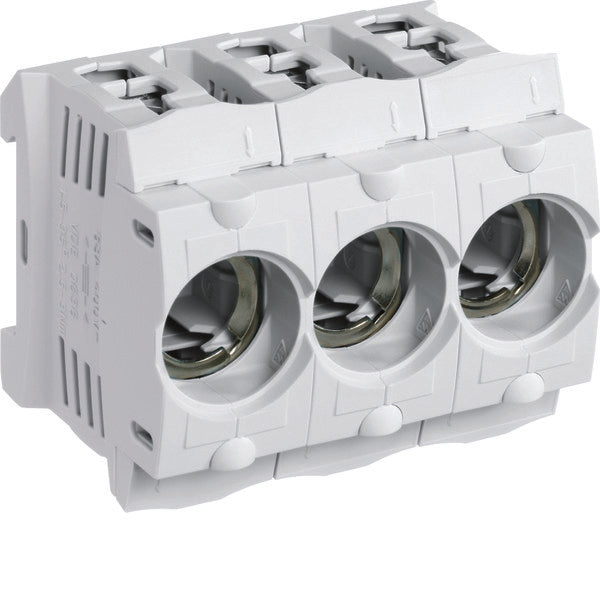 Hager D02 Portafusibles De Tres Polos 63A - LD046 [3 Piezas]